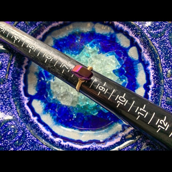 Purple Hematite Ring - Picture 1 of 5